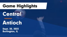 Central  vs Antioch  Game Highlights - Sept. 30, 2023