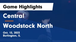 Central  vs Woodstock North  Game Highlights - Oct. 13, 2023
