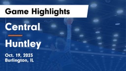 Central  vs Huntley  Game Highlights - Oct. 19, 2023