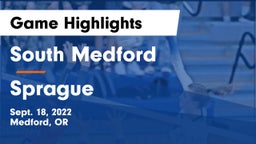 South Medford  vs Sprague  Game Highlights - Sept. 18, 2022