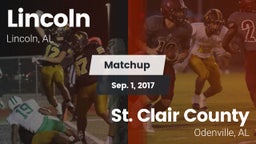 Matchup: Lincoln  vs. St. Clair County  2017