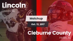 Matchup: Lincoln  vs. Cleburne County  2017