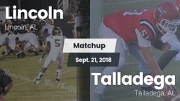Matchup: Lincoln  vs. Talladega  2018