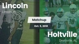 Matchup: Lincoln  vs. Holtville  2018