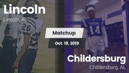Matchup: Lincoln  vs. Childersburg  2019