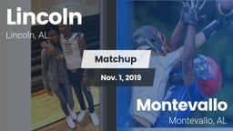 Matchup: Lincoln  vs. Montevallo  2019