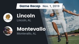 Recap: Lincoln  vs. Montevallo  2019