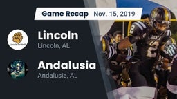 Recap: Lincoln  vs. Andalusia  2019