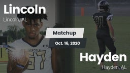 Matchup: Lincoln  vs. Hayden  2020