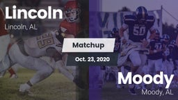 Matchup: Lincoln  vs. Moody  2020