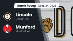 Recap: Lincoln  vs. Munford  2021