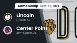 Recap: Lincoln  vs. Center Point  2021