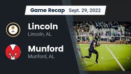 Recap: Lincoln  vs. Munford  2022