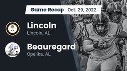 Recap: Lincoln  vs. Beauregard  2022