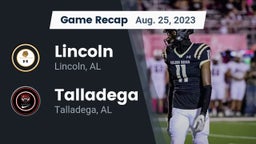 Recap: Lincoln  vs. Talladega  2023