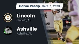 Recap: Lincoln  vs. Ashville  2023