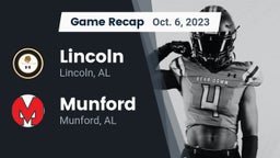 Recap: Lincoln  vs. Munford  2023