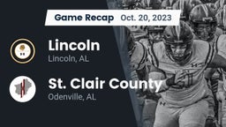 Recap: Lincoln  vs. St. Clair County  2023