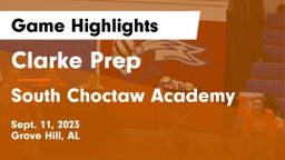 Clarke Prep  vs South Choctaw Academy Game Highlights - Sept. 11, 2023