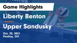 Liberty Benton  vs Upper Sandusky  Game Highlights - Oct. 20, 2021