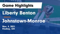 Liberty Benton  vs Johnstown-Monroe  Game Highlights - Nov. 4, 2021
