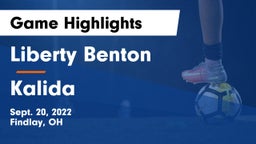 Liberty Benton  vs Kalida  Game Highlights - Sept. 20, 2022