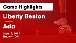 Liberty Benton  vs Ada  Game Highlights - Sept. 8, 2021