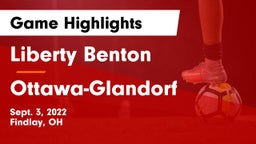 Liberty Benton  vs Ottawa-Glandorf  Game Highlights - Sept. 3, 2022