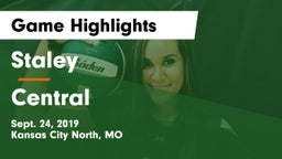 Staley  vs Central  Game Highlights - Sept. 24, 2019