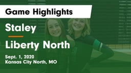 Staley  vs Liberty North  Game Highlights - Sept. 1, 2020