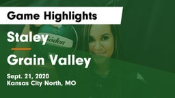 Staley  vs Grain Valley  Game Highlights - Sept. 21, 2020