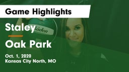 Staley  vs Oak Park  Game Highlights - Oct. 1, 2020