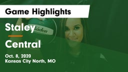 Staley  vs Central  Game Highlights - Oct. 8, 2020