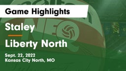 Staley  vs Liberty North  Game Highlights - Sept. 22, 2022