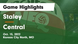 Staley  vs Central  Game Highlights - Oct. 15, 2022