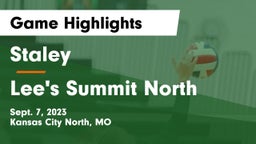 Staley  vs Lee's Summit North  Game Highlights - Sept. 7, 2023