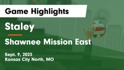 Staley  vs Shawnee Mission East  Game Highlights - Sept. 9, 2023