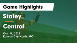 Staley  vs Central  Game Highlights - Oct. 14, 2023