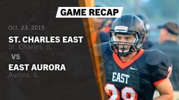 Recap: St. Charles East  vs. East Aurora  2015