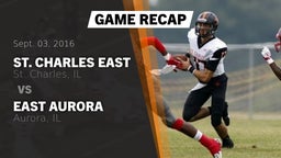 Recap: St. Charles East  vs. East Aurora  2016
