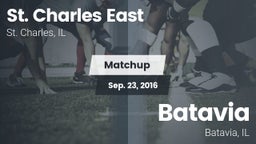 Matchup: East  vs. Batavia  2016