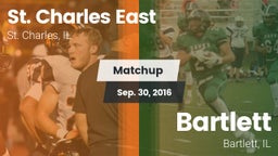 Matchup: East  vs. Bartlett  2016