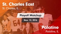 Matchup: East  vs. Palatine  2016