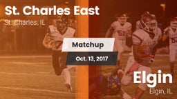 Matchup: East  vs. Elgin  2017