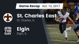 Recap: St. Charles East  vs. Elgin  2017