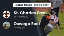 Recap: St. Charles East  vs. Oswego East  2017
