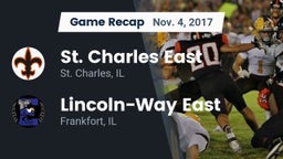 Recap: St. Charles East  vs. Lincoln-Way East  2017