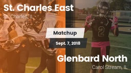 Matchup: East  vs. Glenbard North  2018
