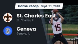 Recap: St. Charles East  vs. Geneva  2018