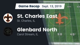 Recap: St. Charles East  vs. Glenbard North  2019
